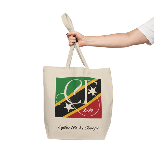 4-Caines Family Reunion Canvas Shopping Tote