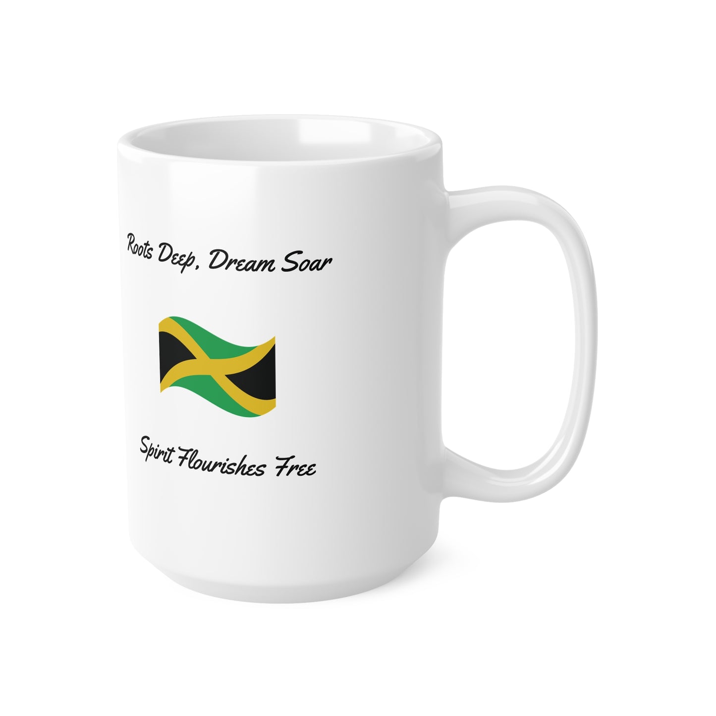 Jamaica Tree of Life Ceramic Cups: Sip in Styles, 11oz (330ml), 15oz (440ml)