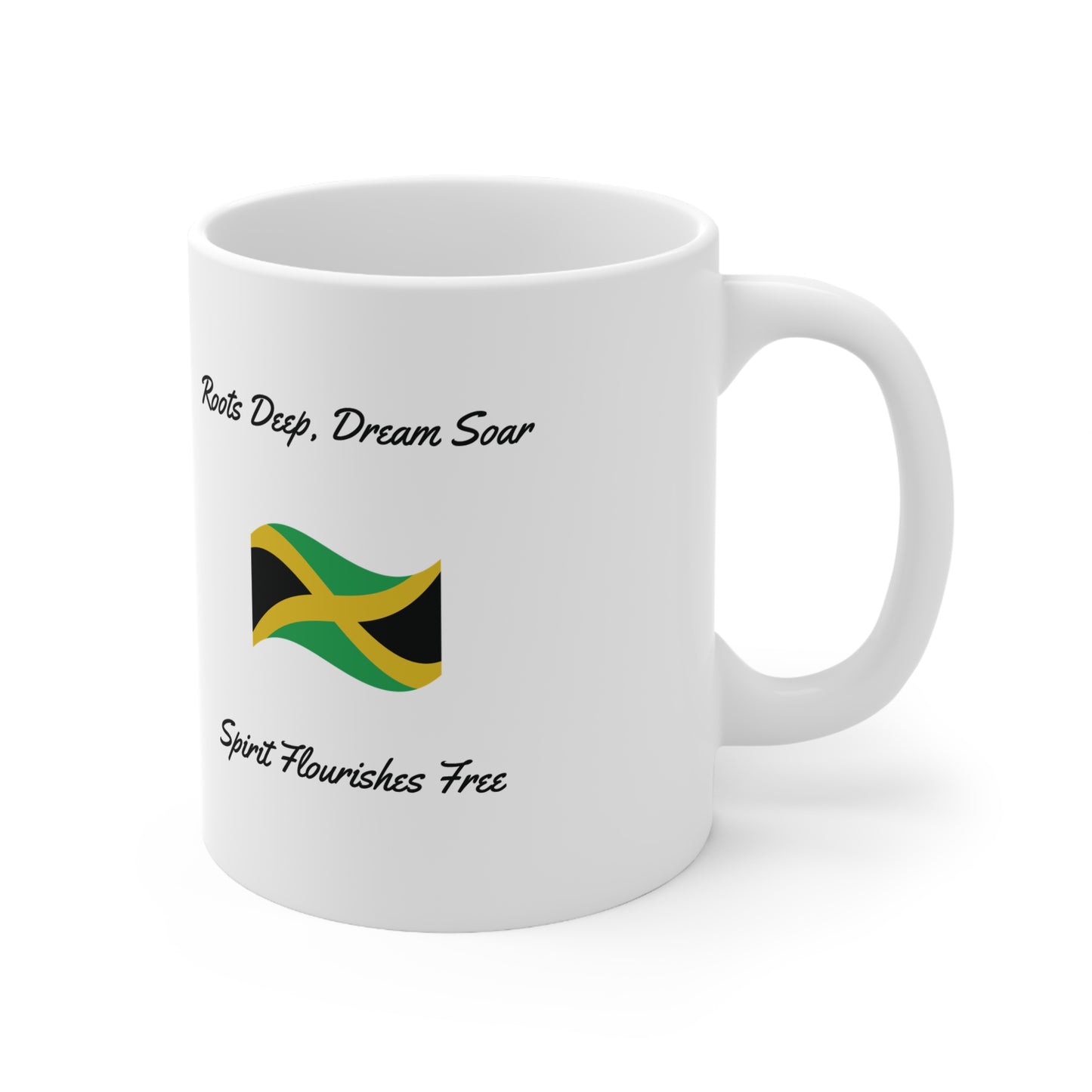 Jamaica Tree of Life Ceramic Cups: Sip in Styles, 11oz (330ml), 15oz (440ml)