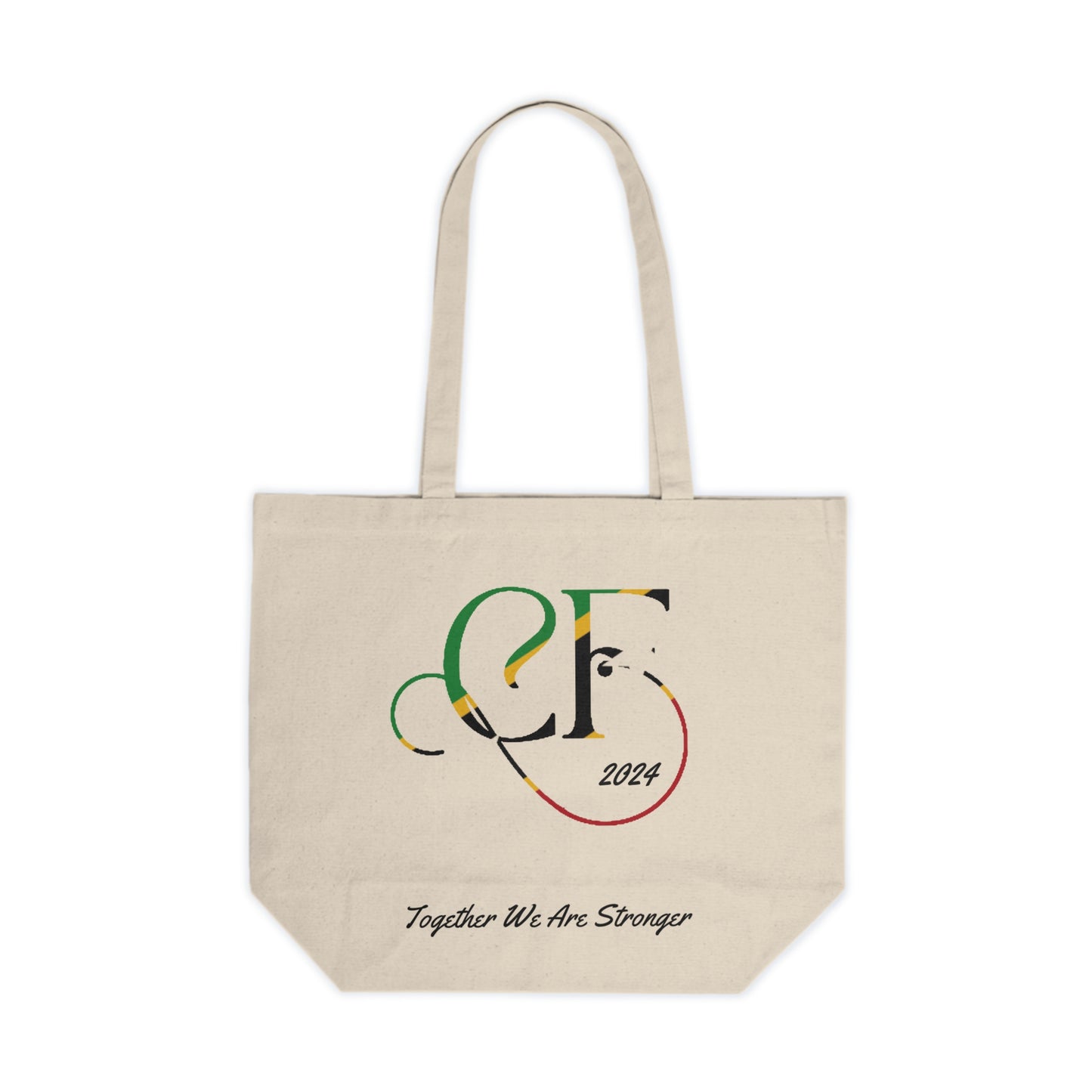 4-Caines Family Reunion Canvas Shopping Tote